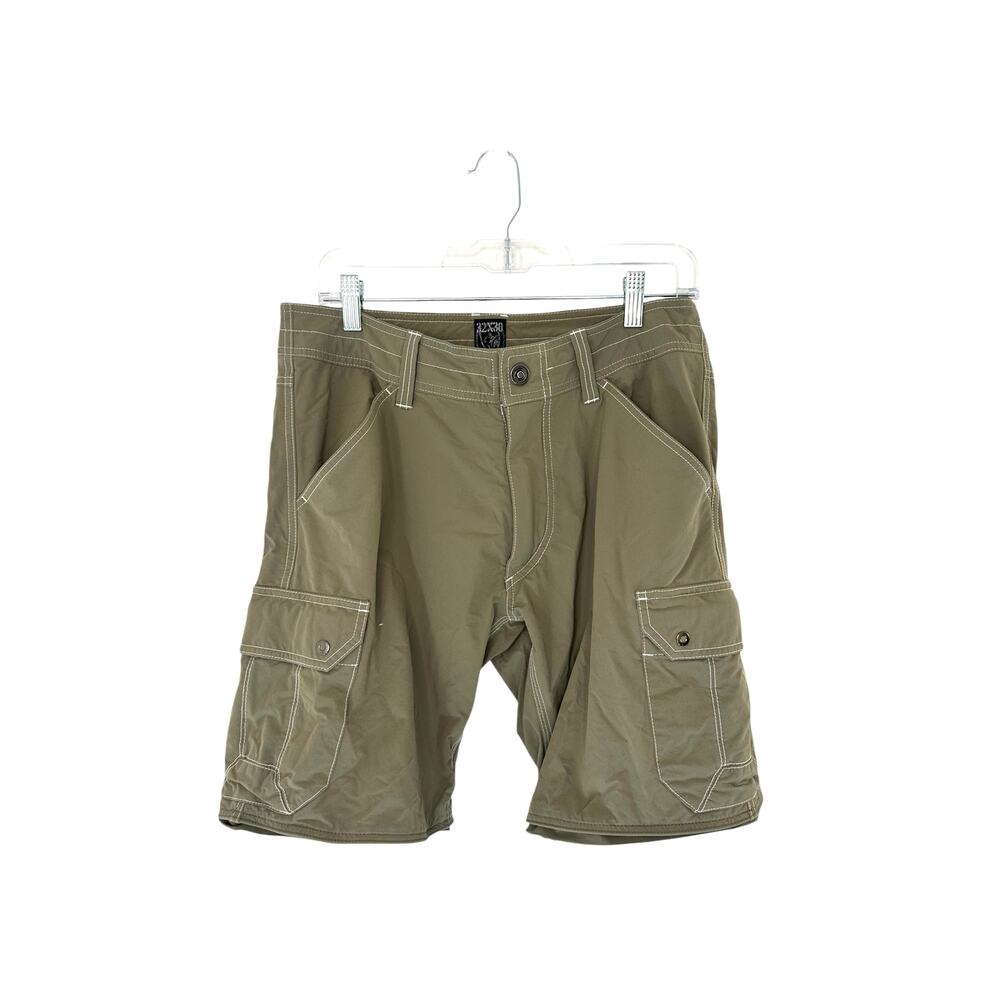 Kuhl Men's Brown‎ Outdoor Hiking Gorpcore Renegade Cargo Convertible Pant